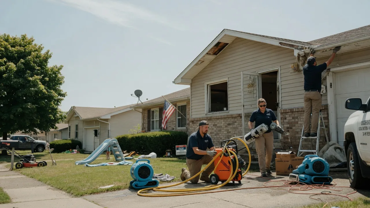 Water Damage Restoration in Warren, IN near me